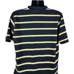 Collection of Abercrombie & Fitch Short Sleeve Striped Polo in a gallery layout