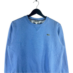 Collection of Lacoste Logo Crewneck in a gallery layout