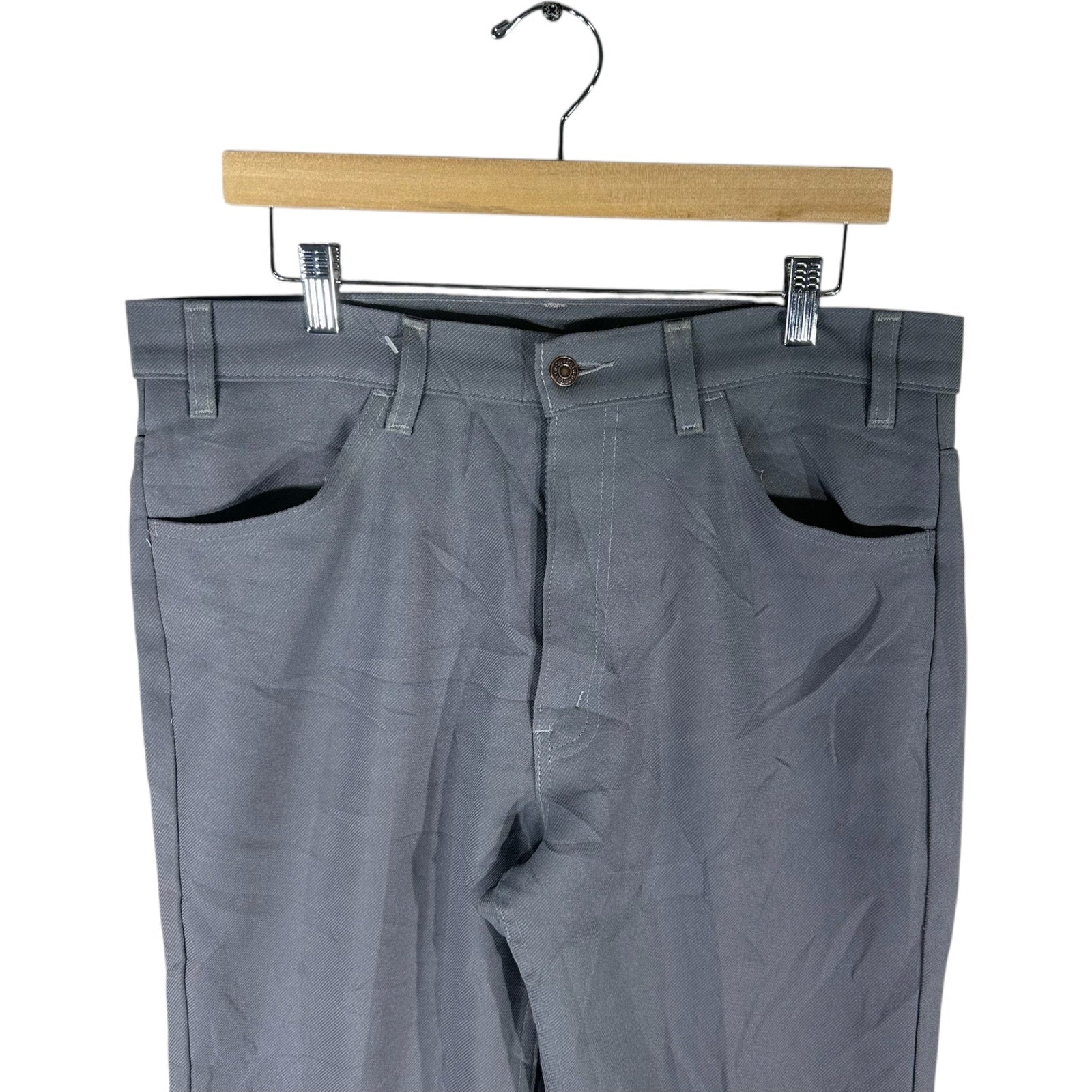 Collection of Levi's 100% Dacron Polyester Pants 36 x 34 in a gallery layout