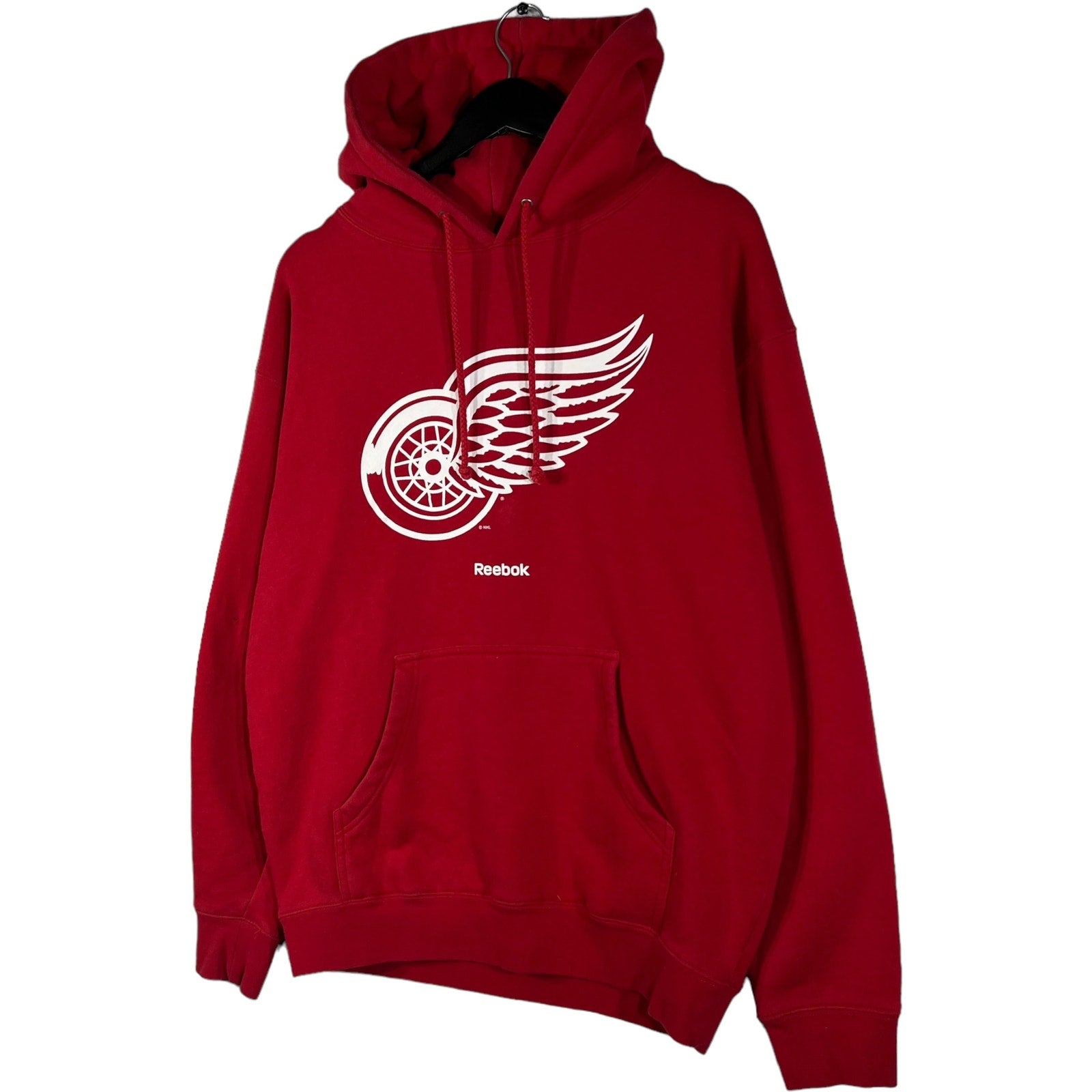 Collection of Reebok Detroit Red Wings Hoodie in a gallery layout