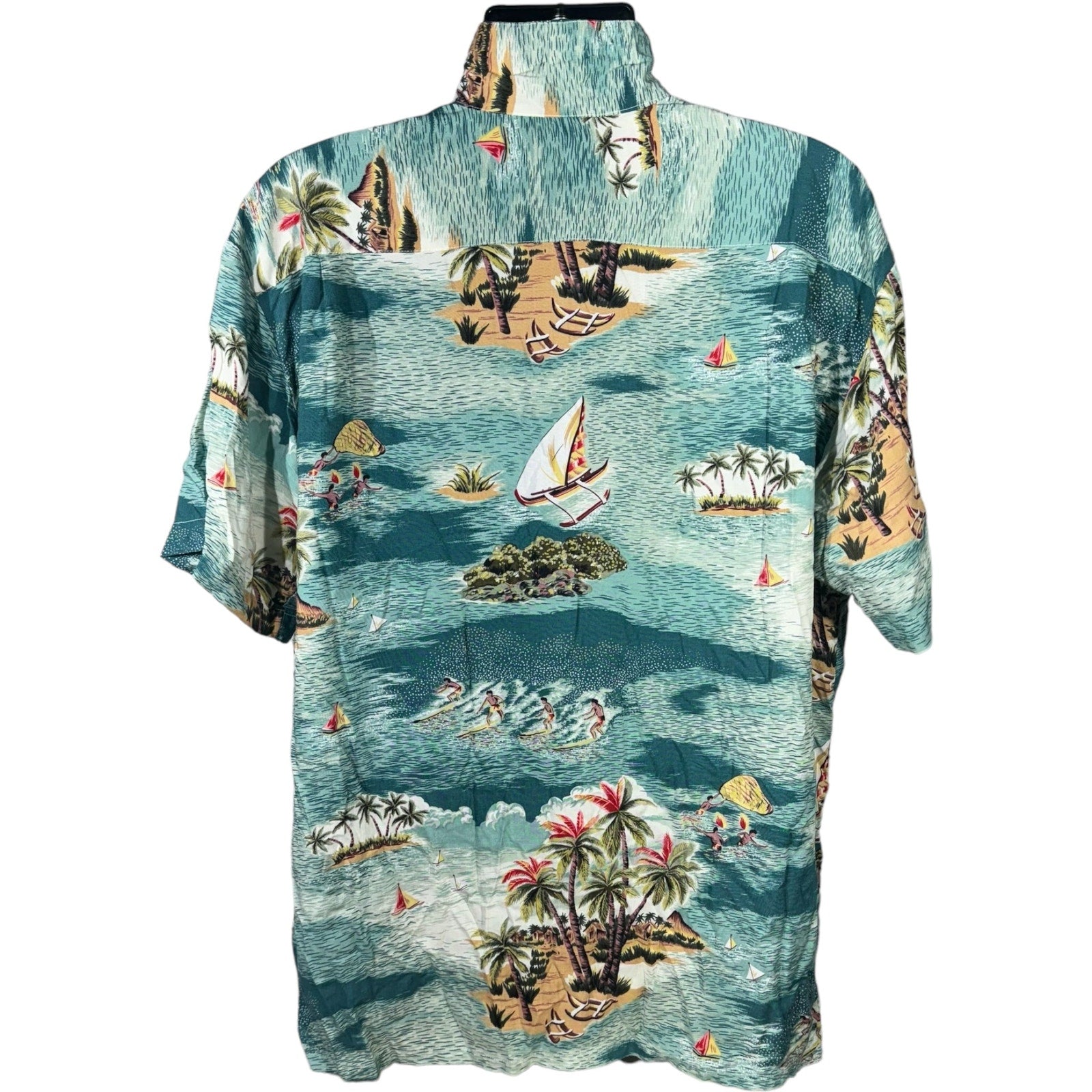 Collection of Hawaiian Falcon Bay Short Sleeve Button Up in a gallery layout