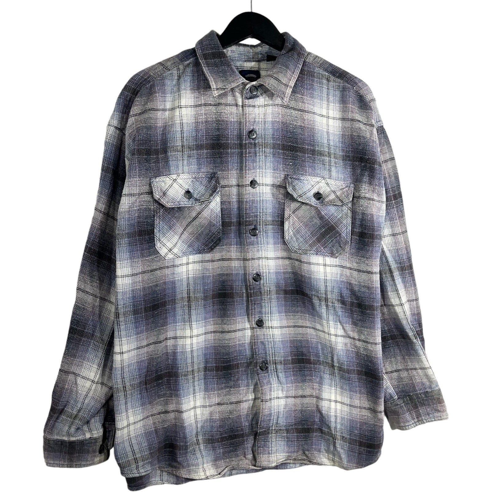 Collection of Vintage Saucatuck Plaid Long Sleeve Flannel in a gallery layout