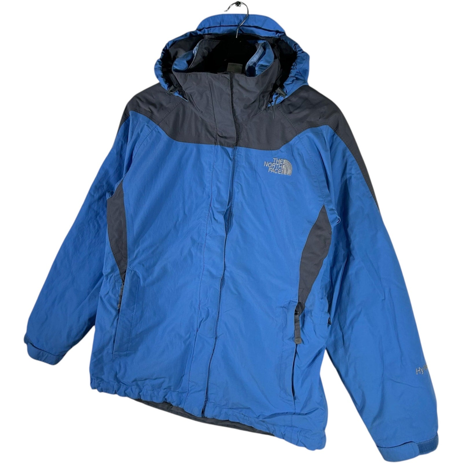 Collection of Women's North Face Hooded Full Zip Rain Jacket in a gallery layout