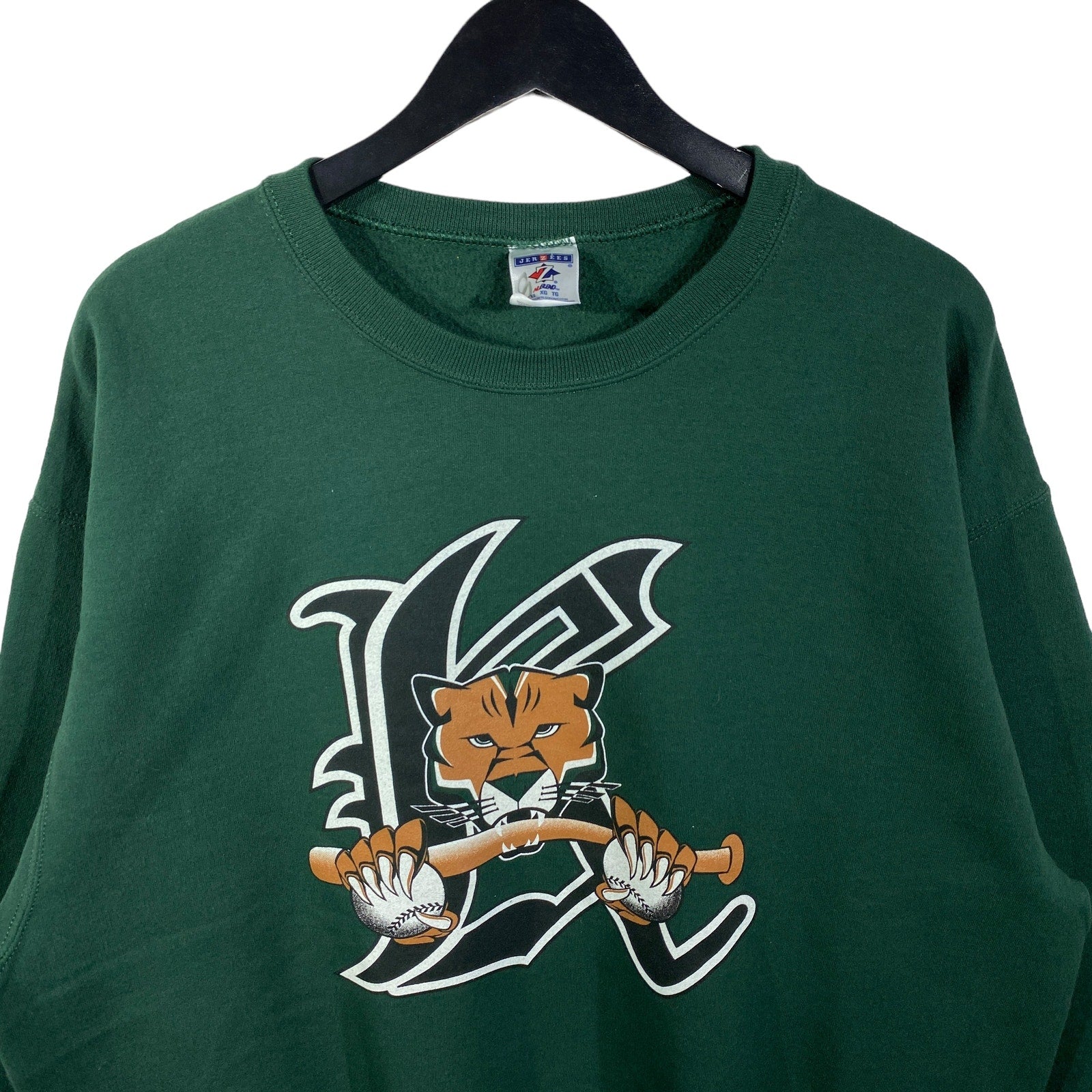 Collection of Tigers Baseball Crewneck in a gallery layout