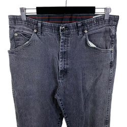 Collection of Wrangler Denim Straight Leg Jeans 36x29 in a gallery layout