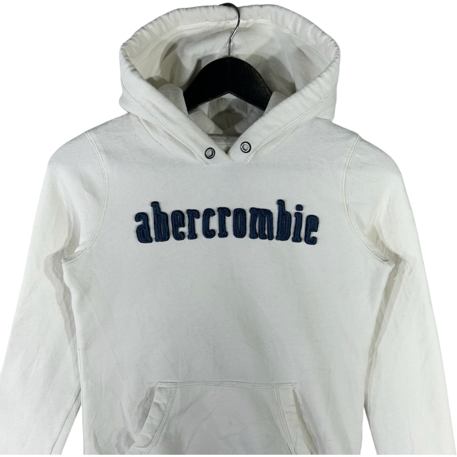 Collection of Youth Abercrombie and Fitch Pullover Hoodie in a gallery layout