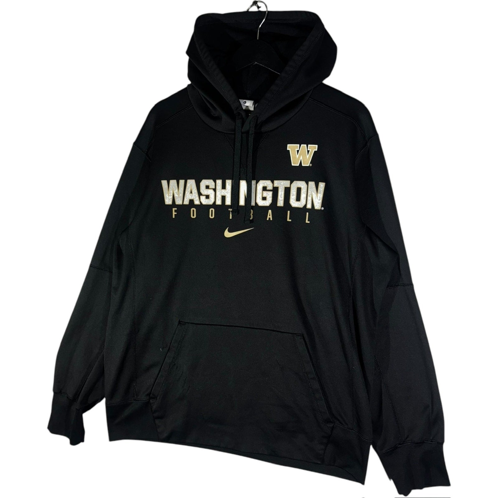 Collection of Nike Washington Commanders Center Swoosh NFL Hoodie in a gallery layout