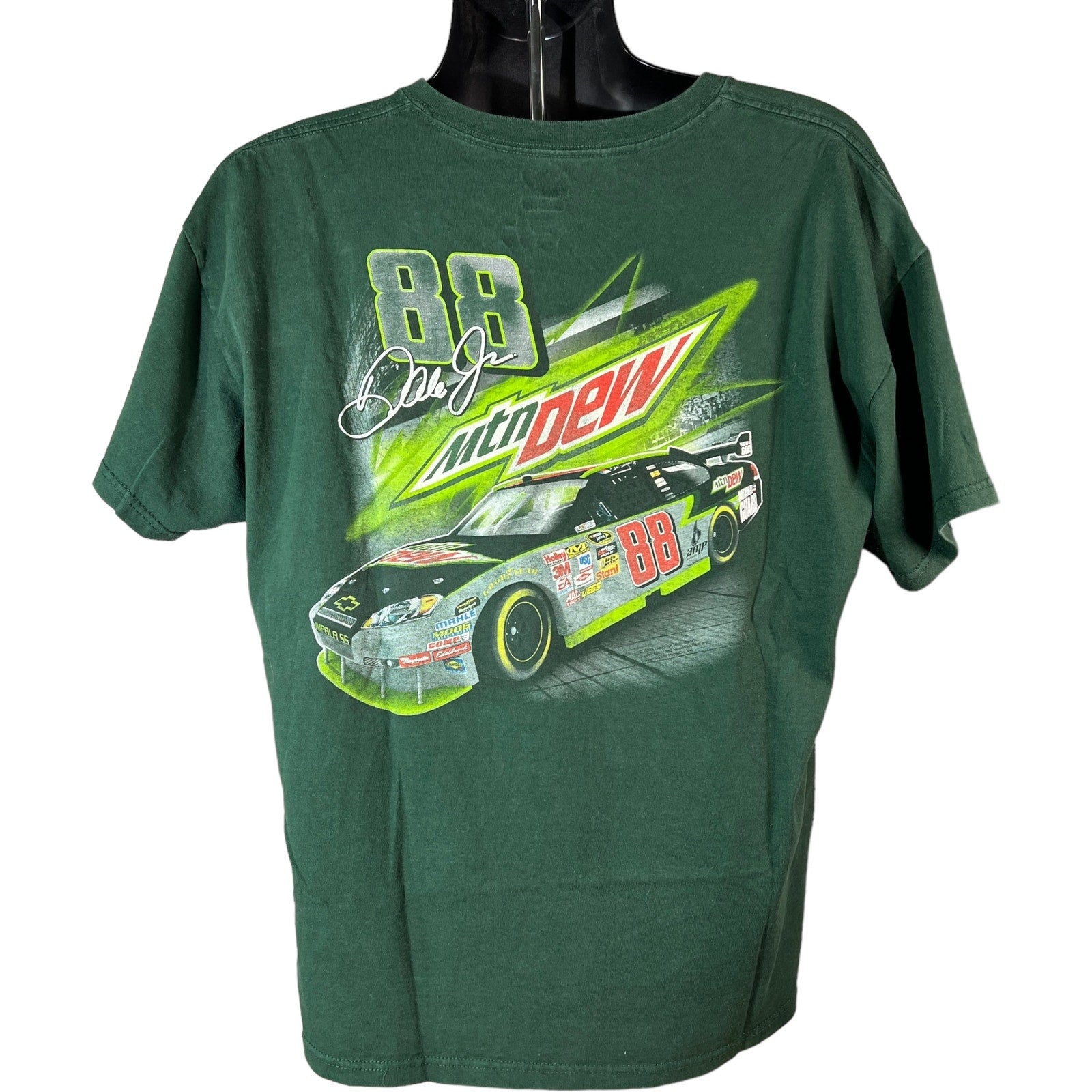 Collection of Nascar Mountain Dew Dale Earnhardt Jr. Racing Tee in a gallery layout