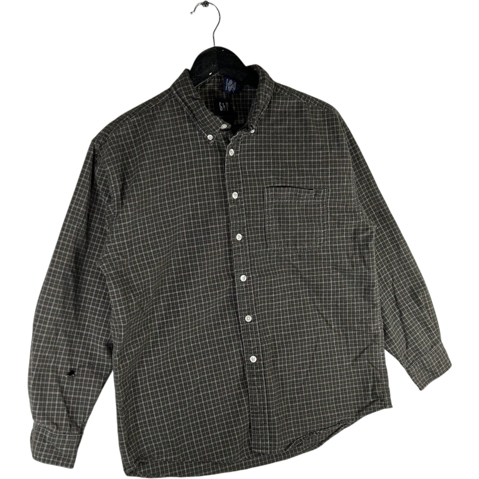 Collection of Gap Long Sleeve Button Down in a gallery layout