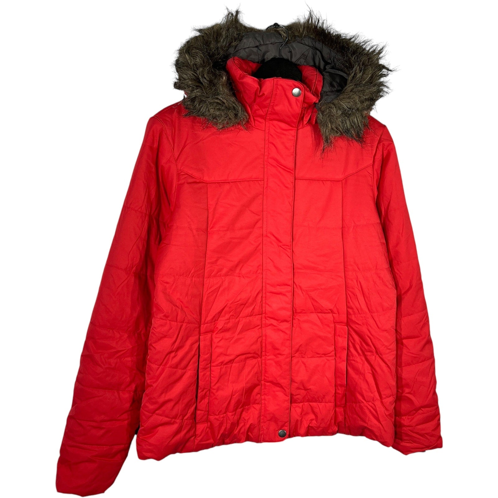 Collection of Columbia Hooded Puffer Jacket in a gallery layout
