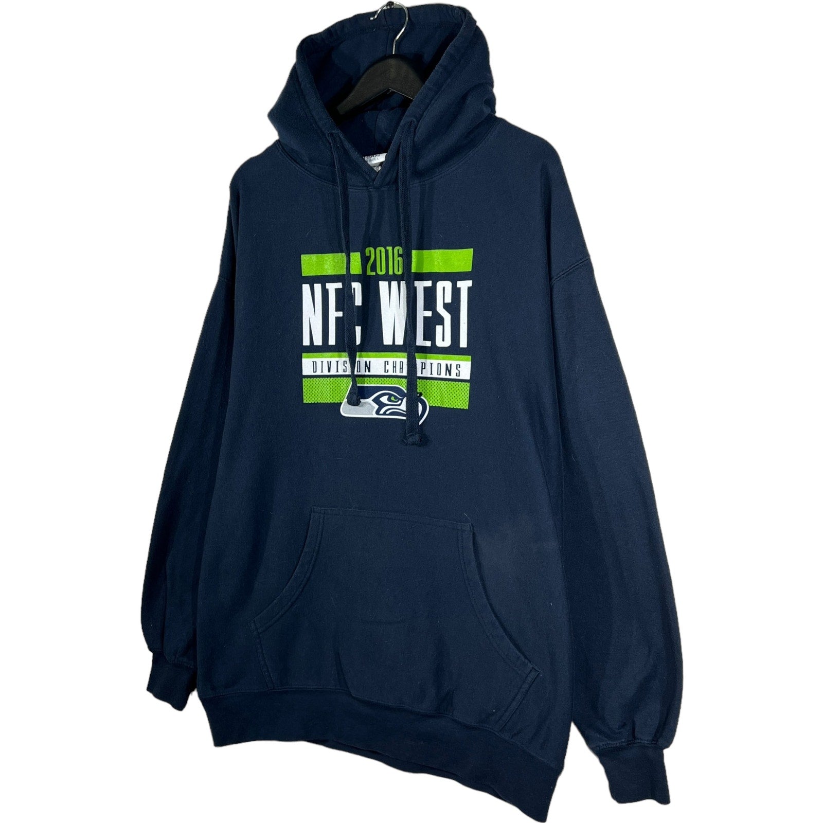 Collection of NFL Seattle Seahawks NFC West Division Champions Hoodie in a gallery layout