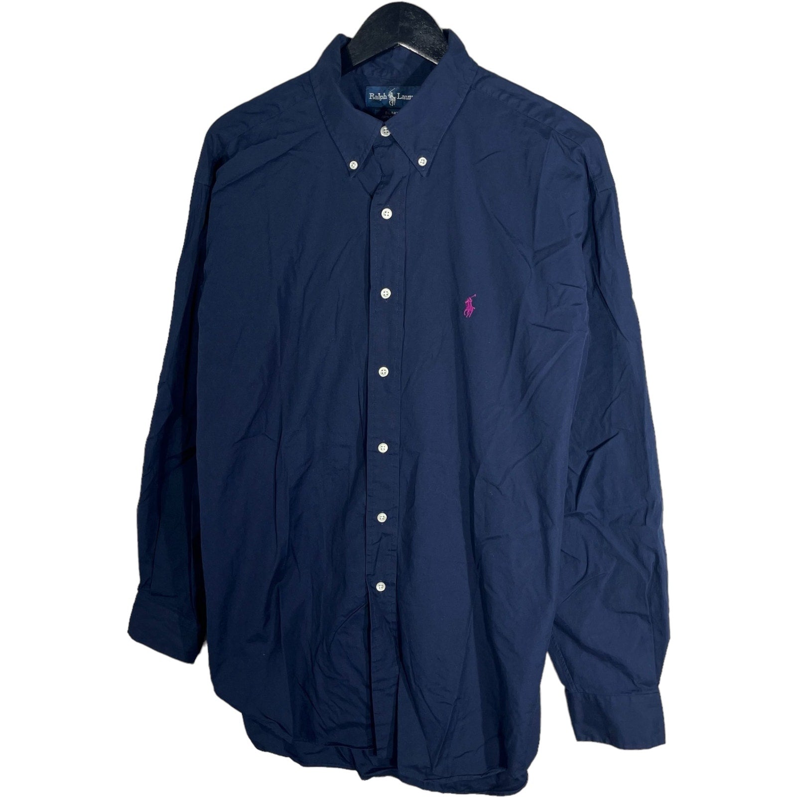 Collection of Ralph Lauren Long Sleeve Button Down Dress Shirt in a gallery layout