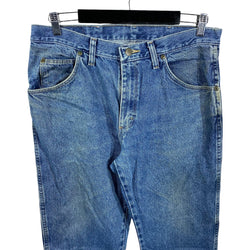 Collection of Wrangler Denim Straight Leg Jeans in a gallery layout