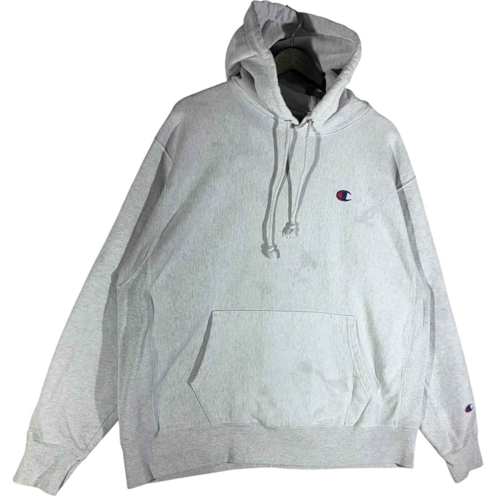 Collection of Champion Reverse Weave Mini Logo Hoodie in a gallery layout