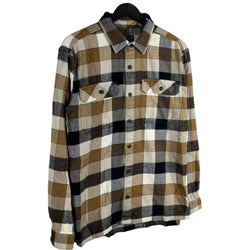 Collection of Patagonia Long Sleeve Flannel Plaid Button Down in a gallery layout