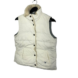 Collection of American Eagle Outfitters Sherpa Lined Vest in a gallery layout