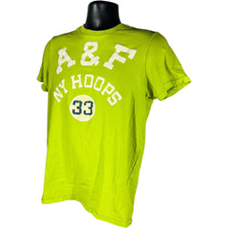 Collection of Abercrombie & Fitch NY Hoops Short Sleeve Tee in a gallery layout