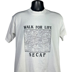 Collection of Walk For Life Secap Illustration Short Sleeve Tee in a gallery layout