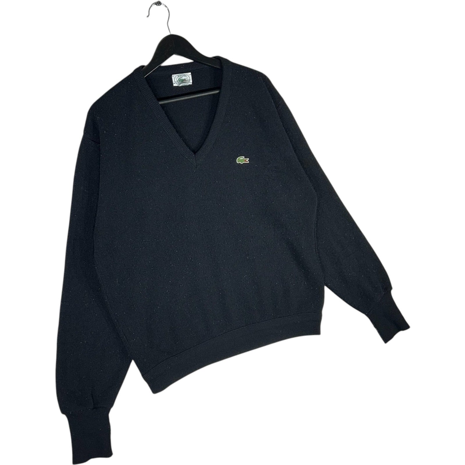 Collection of Vintage IZOD Lacoste V-Neck Crewneck in a gallery layout