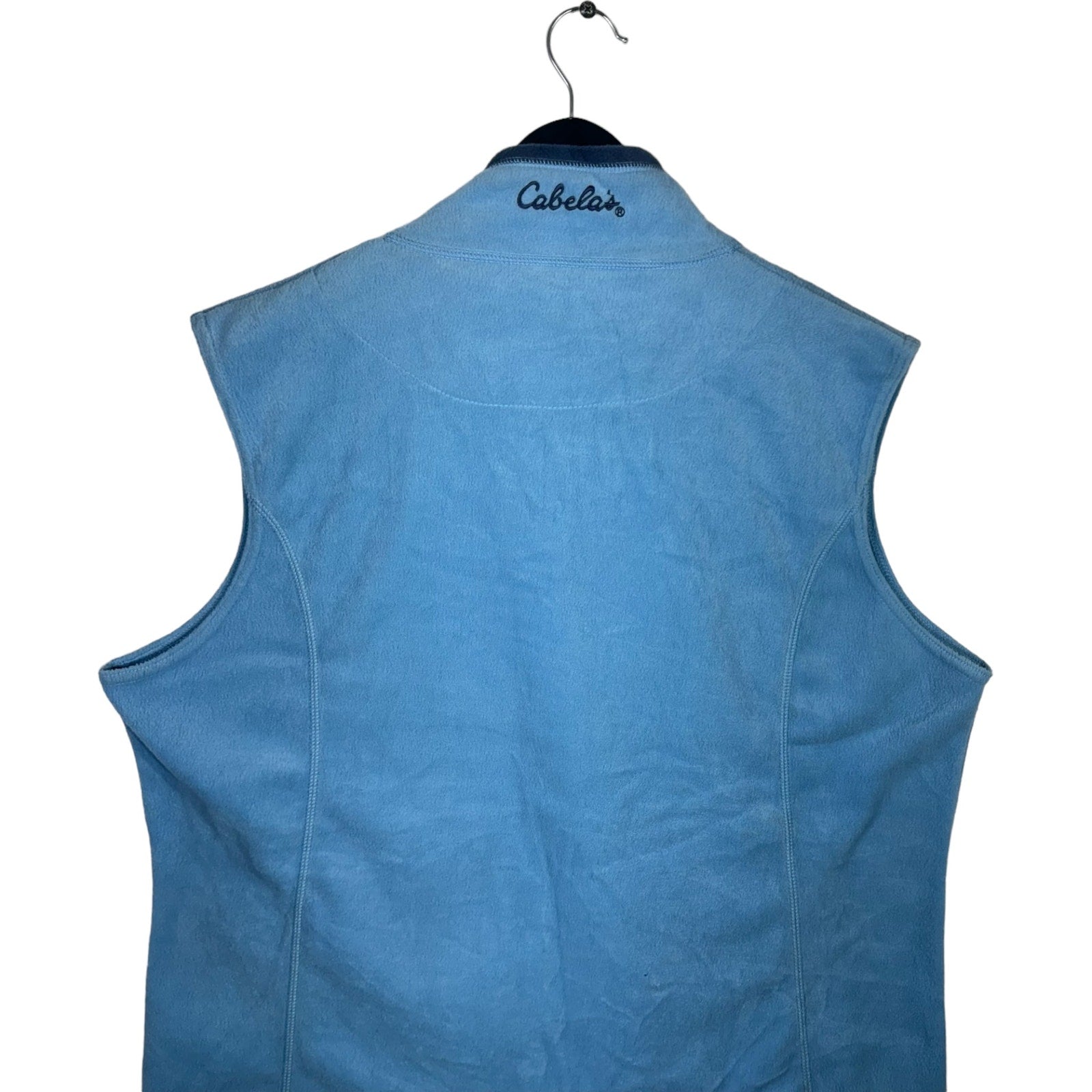 Collection of Cabelas Full Zip Fleece Vest in a gallery layout