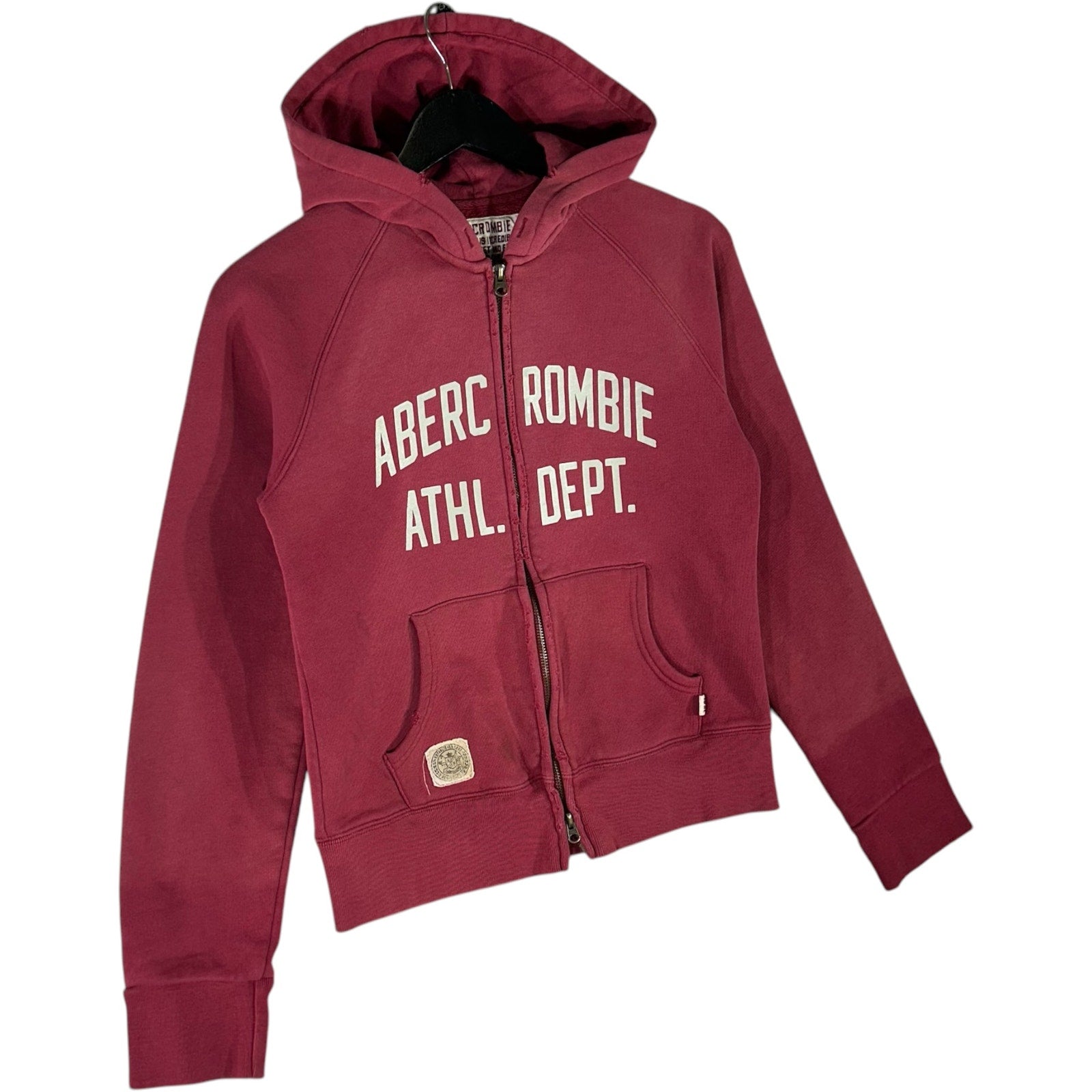 Collection of Women's Abercrombie And Fitch Full Zip Hoodie in a gallery layout