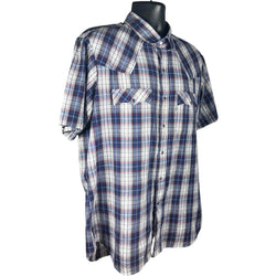 Collection of Levi's Plaid Short Sleeve Button Up in a gallery layout