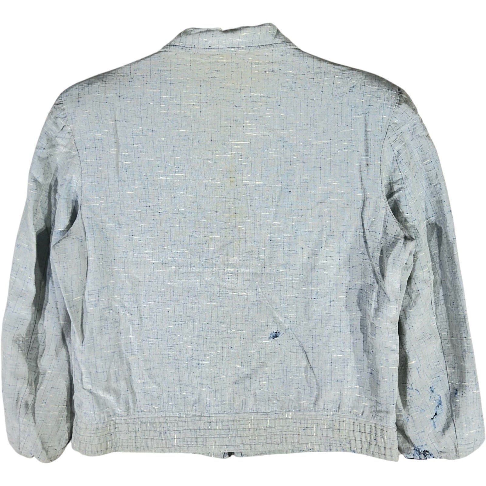 Collection of Full Zip Up Reversible Collard Light Jacket in a gallery layout