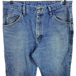 Collection of Wrangler Denim Regular Fit Straight Leg Jeans in a gallery layout