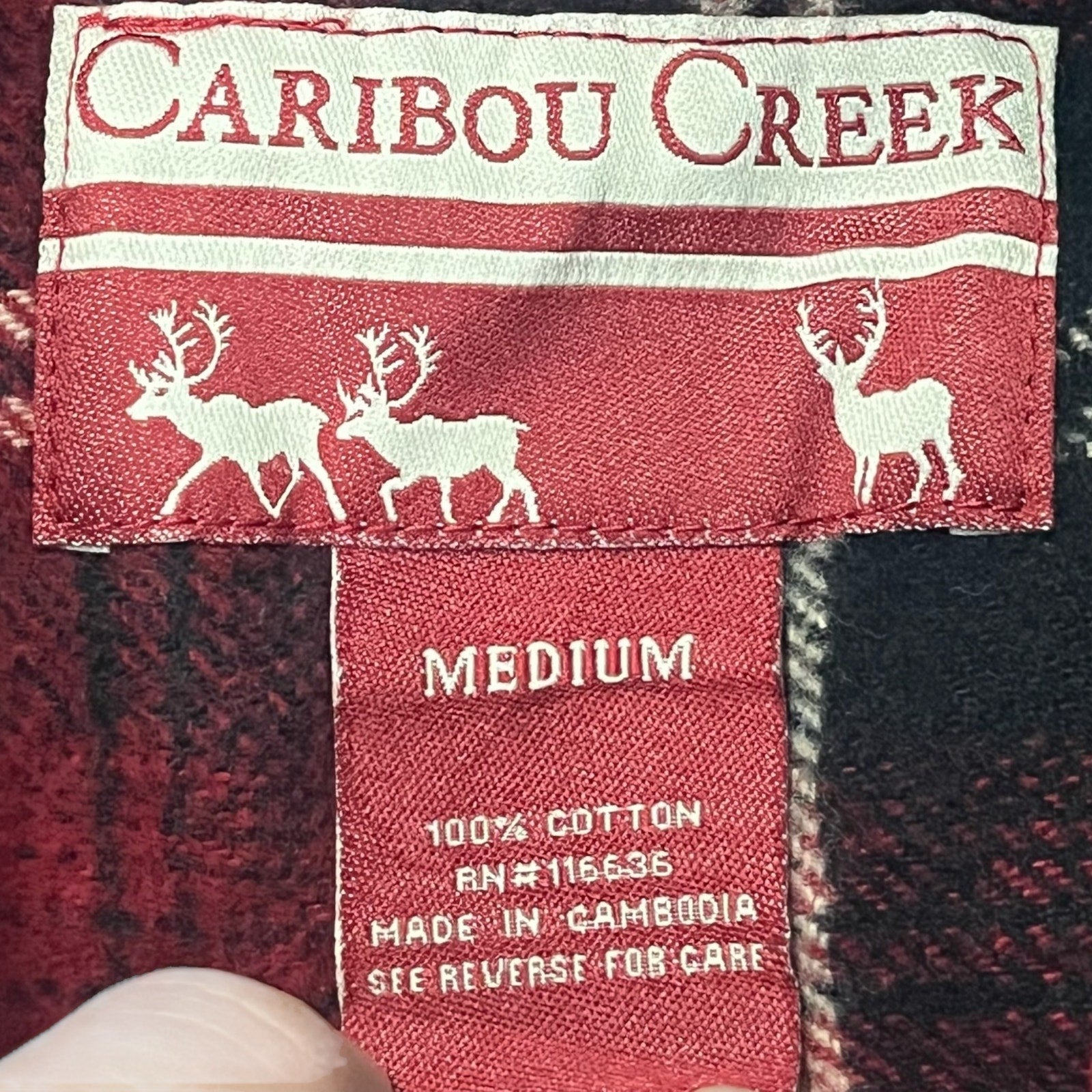 Collection of Caribou Creek Plaid Long Sleeve Flannel in a gallery layout