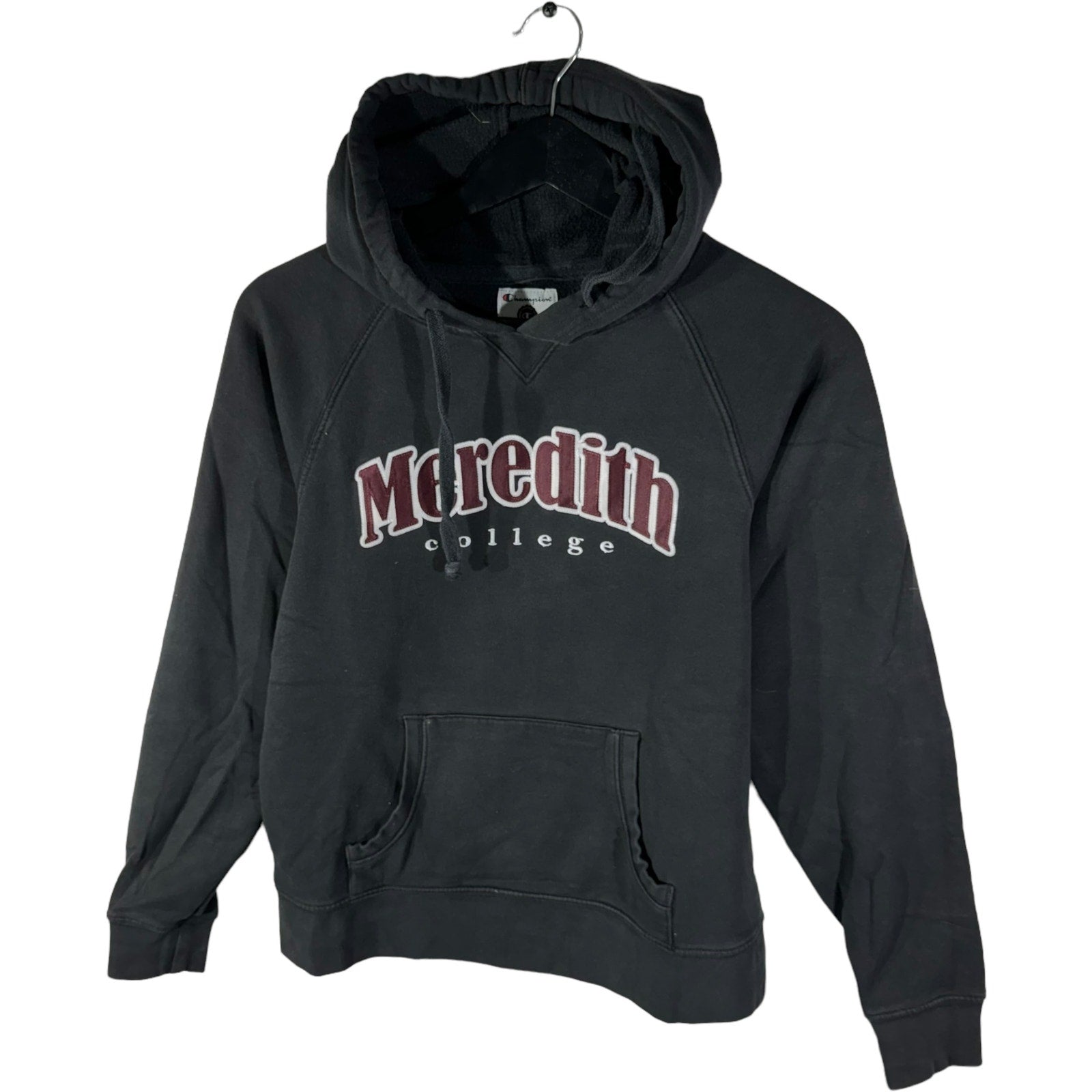 Collection of Champion Sports Stretch Meredith College Pullover Hoodie in a gallery layout