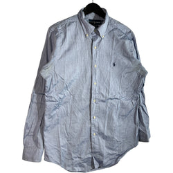 Collection of Ralph Lauren Classic Fit Long Sleeve Button Down Dress Shirt in a gallery layout