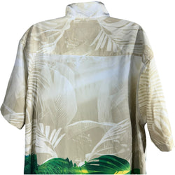 Collection of Tropical Hawaiian Short Sleeve Button Up in a gallery layout