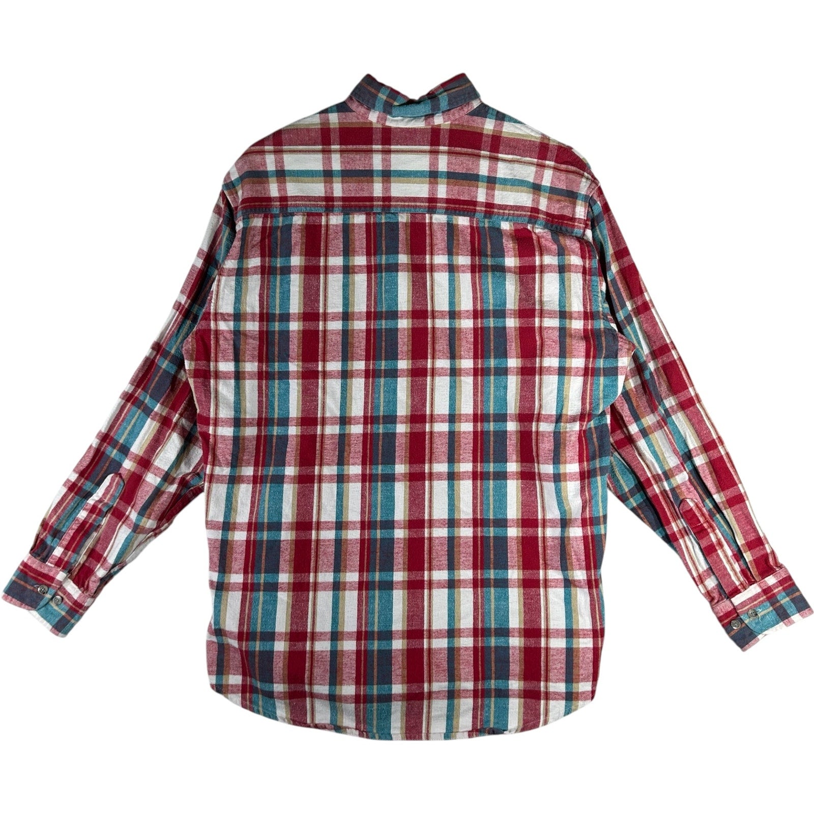 Collection of Vintage St. Johns Bay Plaid Flannel in a gallery layout