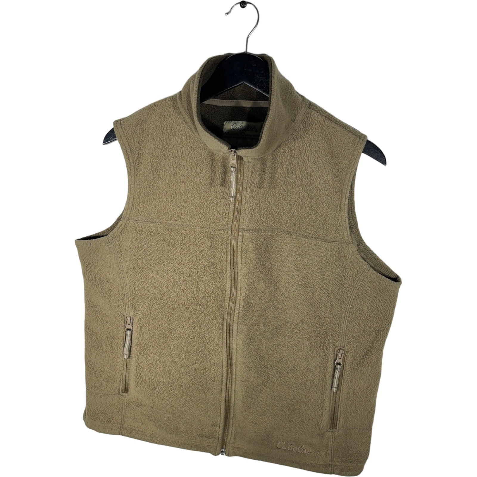 Collection of Cabelas Full Zip Fleece Vest in a gallery layout