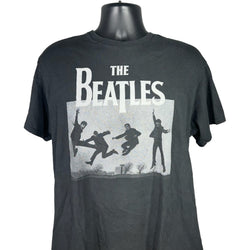 Collection of The Beatles "Jumping" Short Sleeve Graphic Tee in a gallery layout