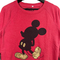 Collection of Disney Mickey Mouse Shadow Graphic Women's Crewneck in a gallery layout