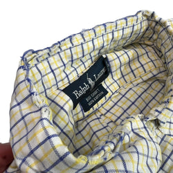 Collection of Ralph Lauren Big Shirt Plaid Long Sleeve Button Down in a gallery layout