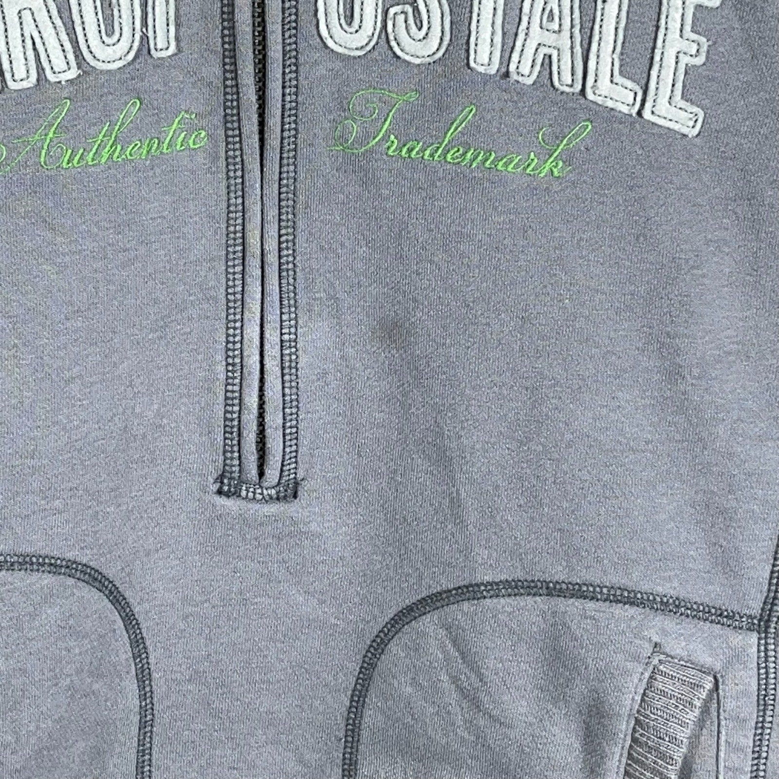 Collection of Women's Aeropostale 1/2 Zip Hoodie in a gallery layout