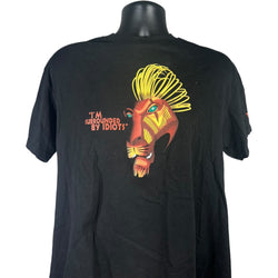 Collection of Disney The Lion King Musical "I'm Surrounded By Idiots" Tee in a gallery layout