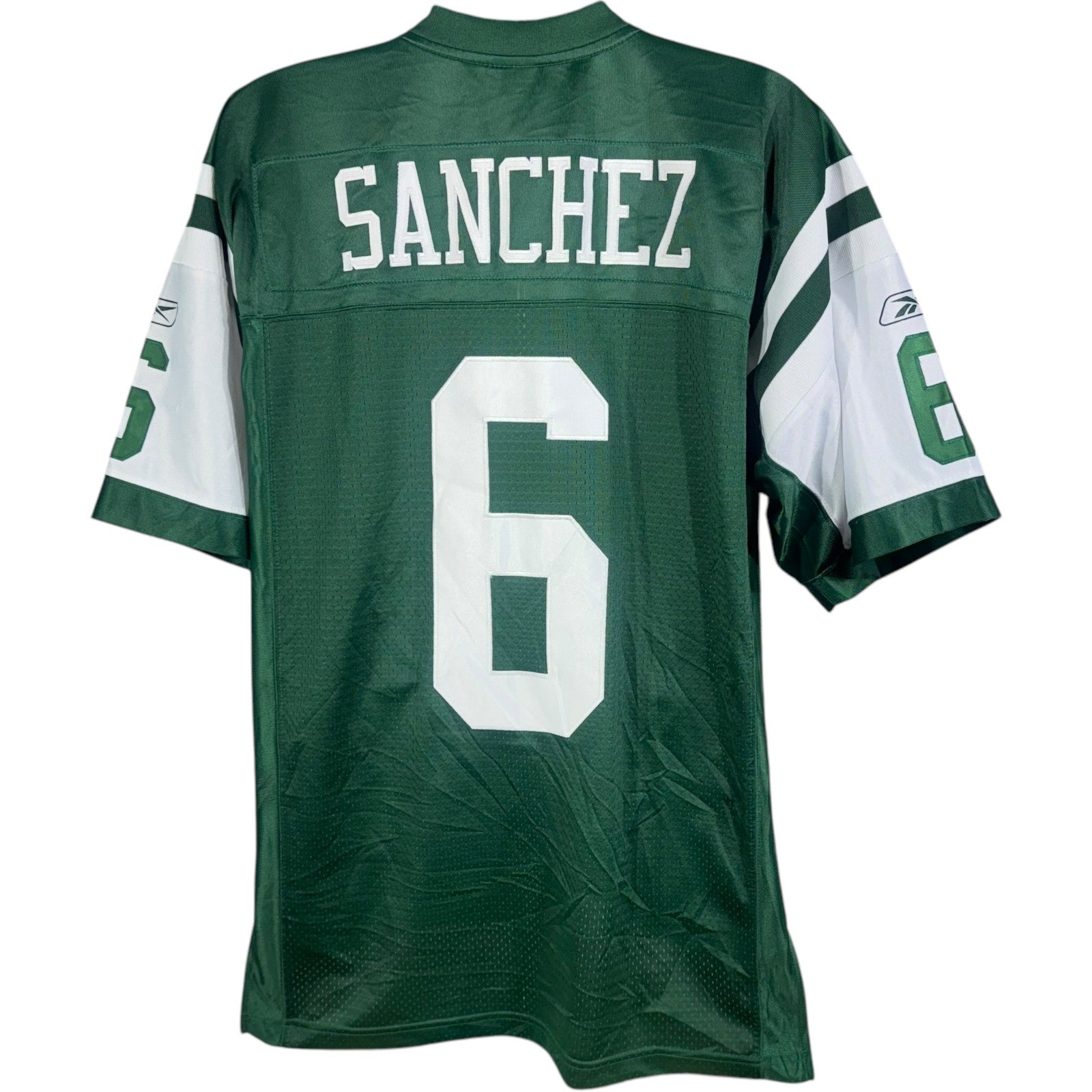 Collection of Reebok New York Jets #6 Mark Sanchez NFL Jersey in a gallery layout