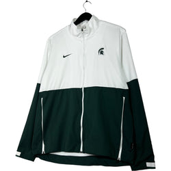 Collection of Nike Michigan State Trojans Full Zip Light Jacket in a gallery layout