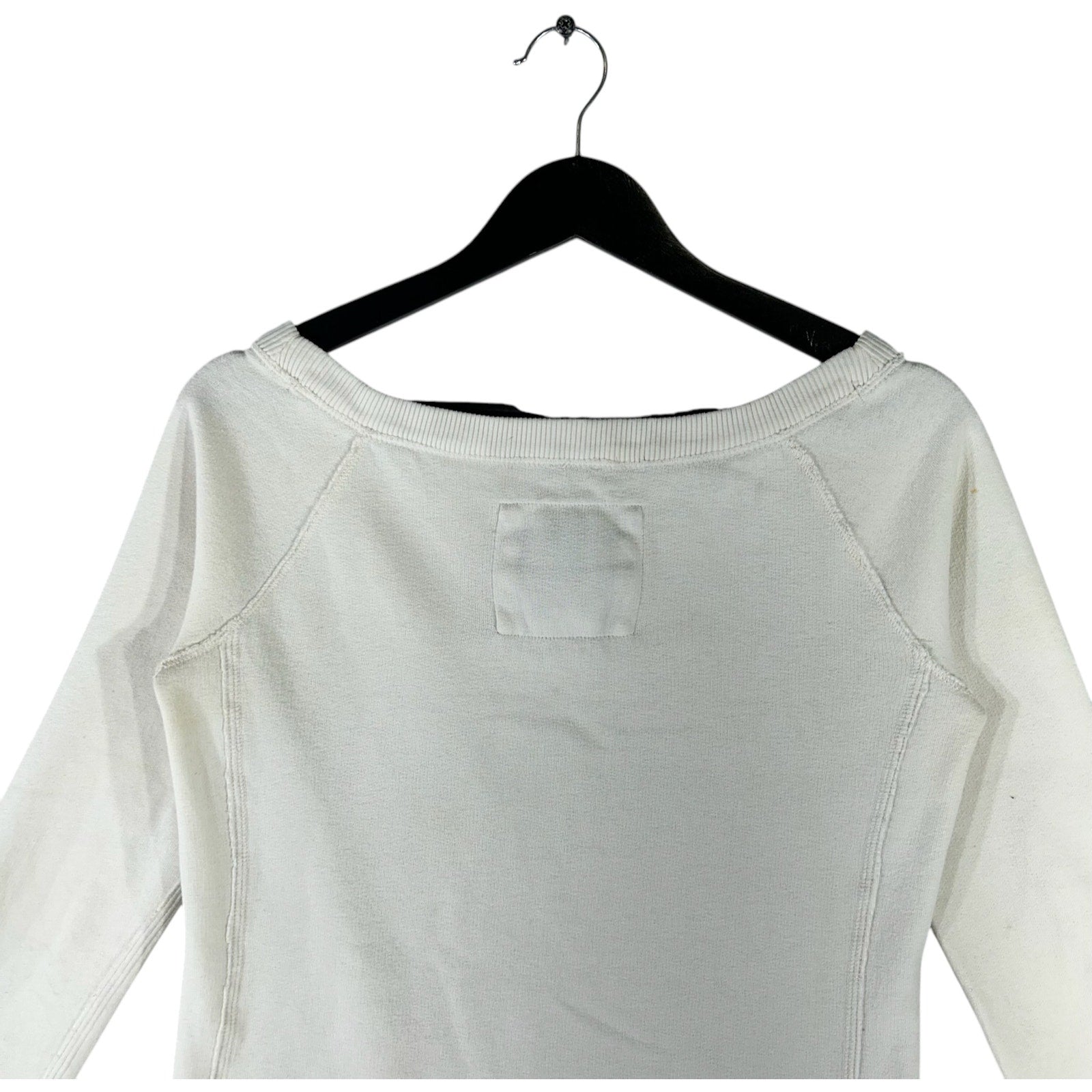 Collection of Women's Abercrombie Wide Neck Pocket Long Sleeve in a gallery layout