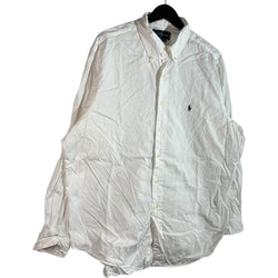 Collection of Ralph Lauren Classic Fit Long Sleeve Button Down Dress Shirt in a gallery layout