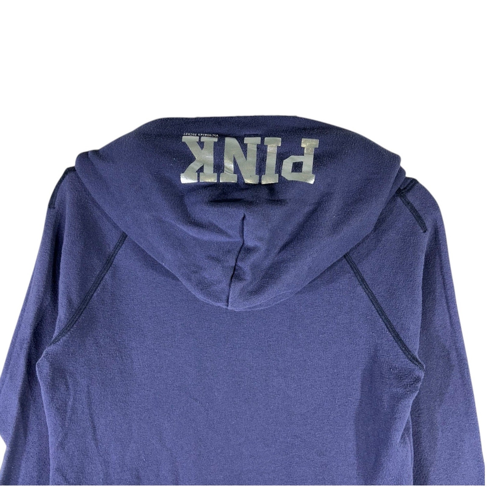 Collection of Pink University Of Connecticut Huskies "Go Unconn!" Hoodie in a gallery layout