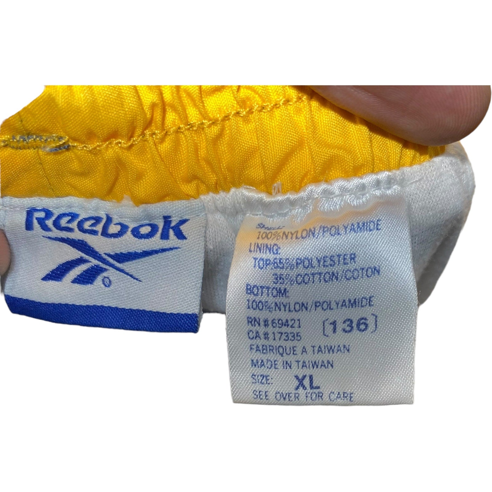 Collection of Reebok Lined Nylon Sweatpants in a gallery layout