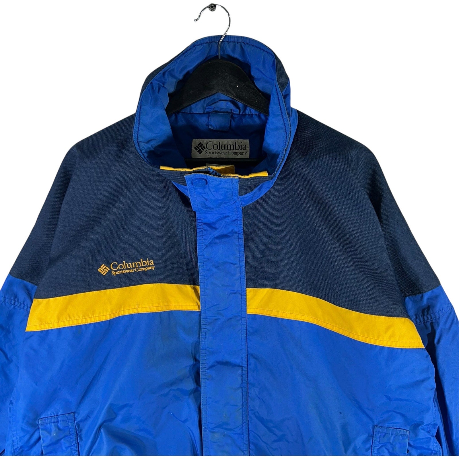 Collection of Vintage Columbia Bugaboo Full Zip Rain Jacket in a gallery layout