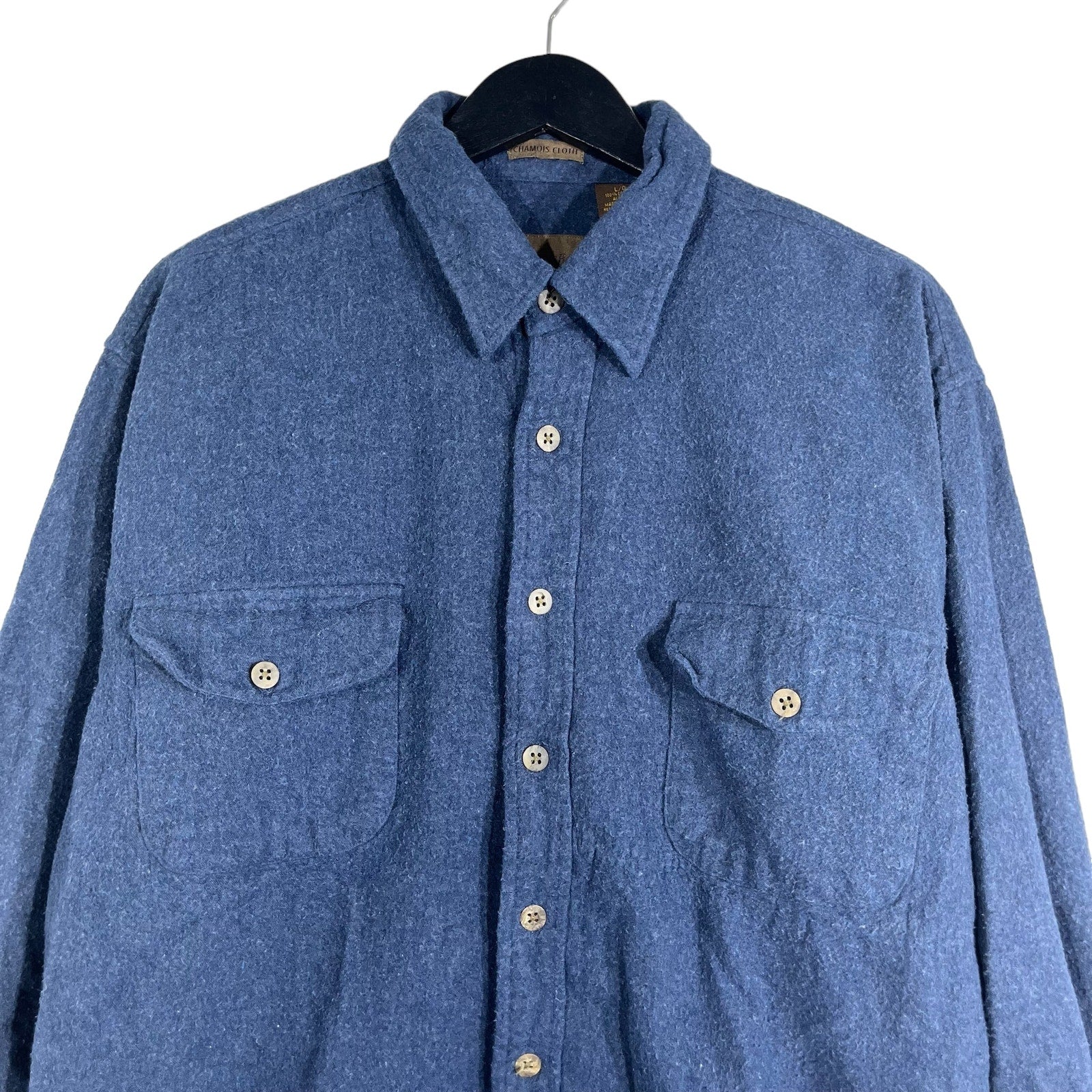 Collection of St. John's Bay Chamois Button Up Shirt in a gallery layout