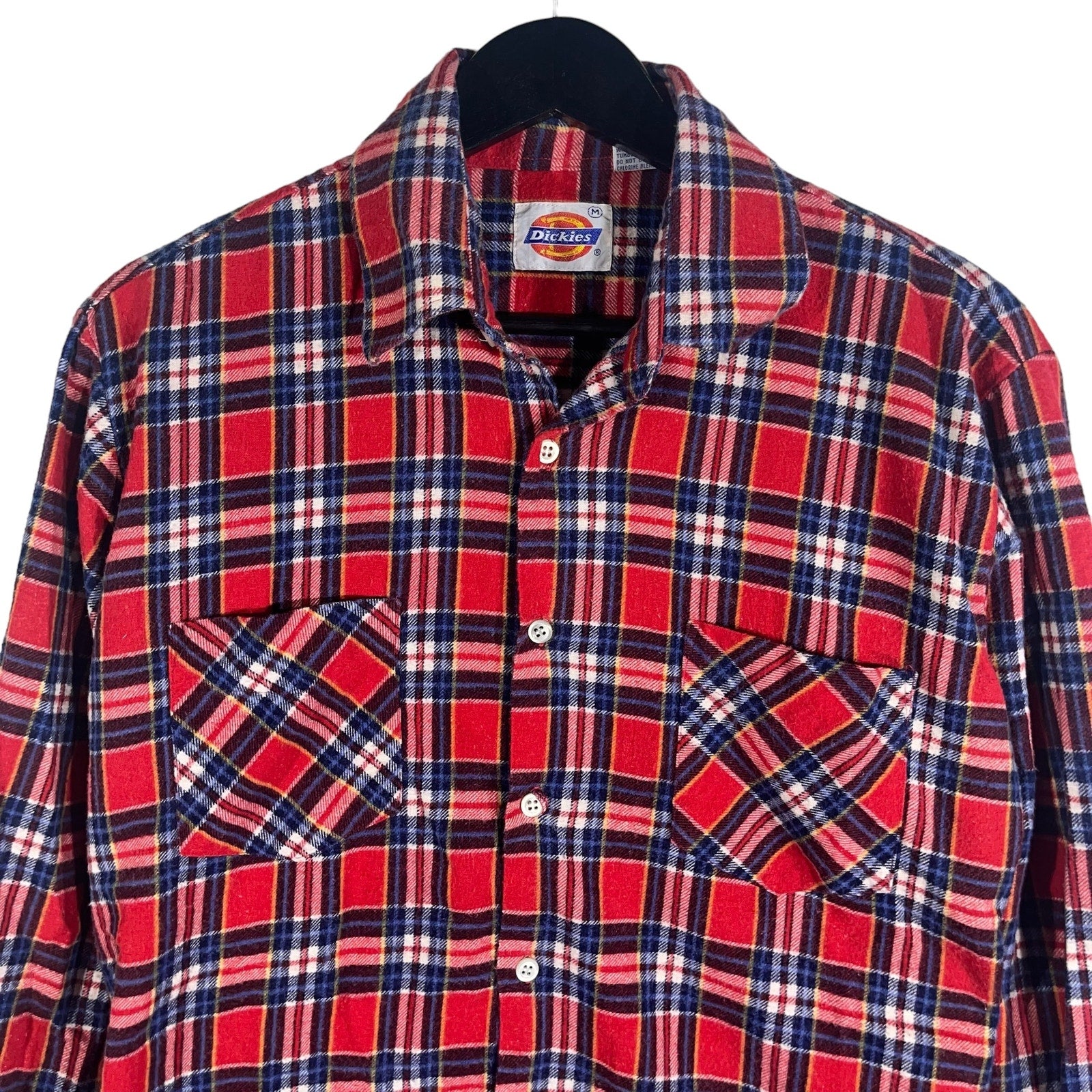 Collection of Dickies Flannel Plaid Long Sleeve Flannel in a gallery layout