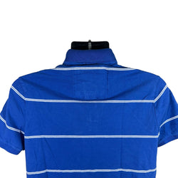 Collection of Abercrombie & Fitch Striped Muscle Fit Polo in a gallery layout