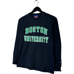 Collection of Champion Boston University Spellout Pullover Crewneck in a gallery layout